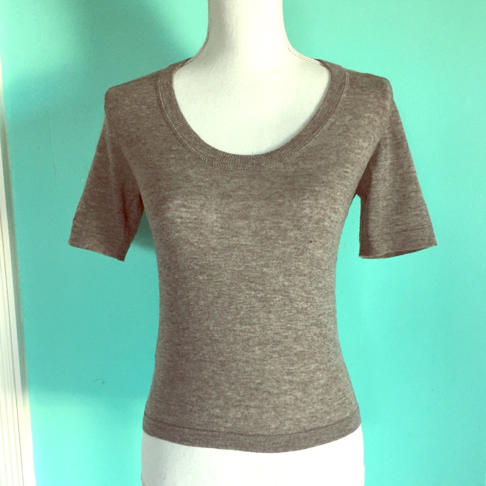 Miu Miu Light Crop Sweater - image 1